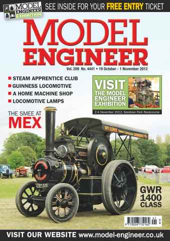 Model Engineer issue Vol. 209 No. 4441