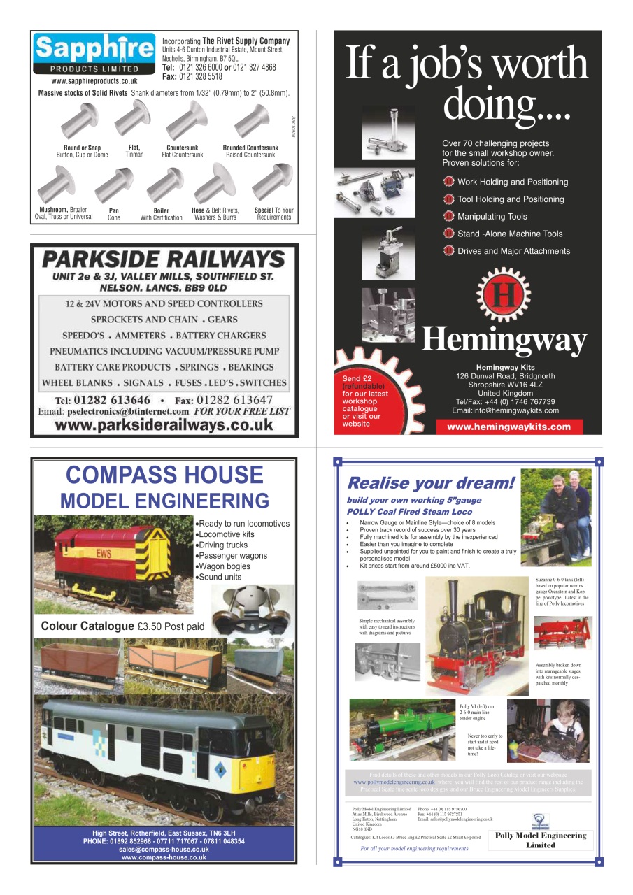 Model Engineer Preview Pages