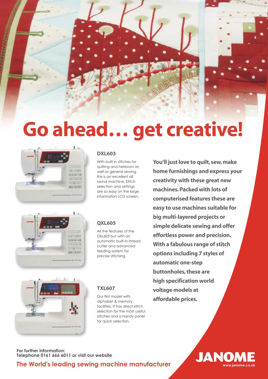 Popular Patchwork Magazine Preview Pages