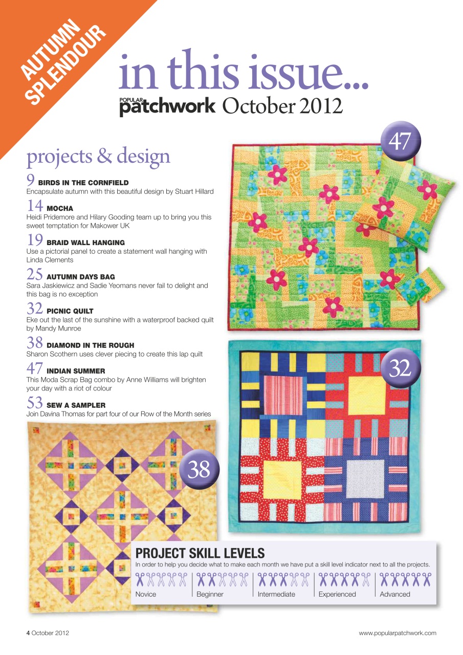 Popular Patchwork Magazine Preview Pages