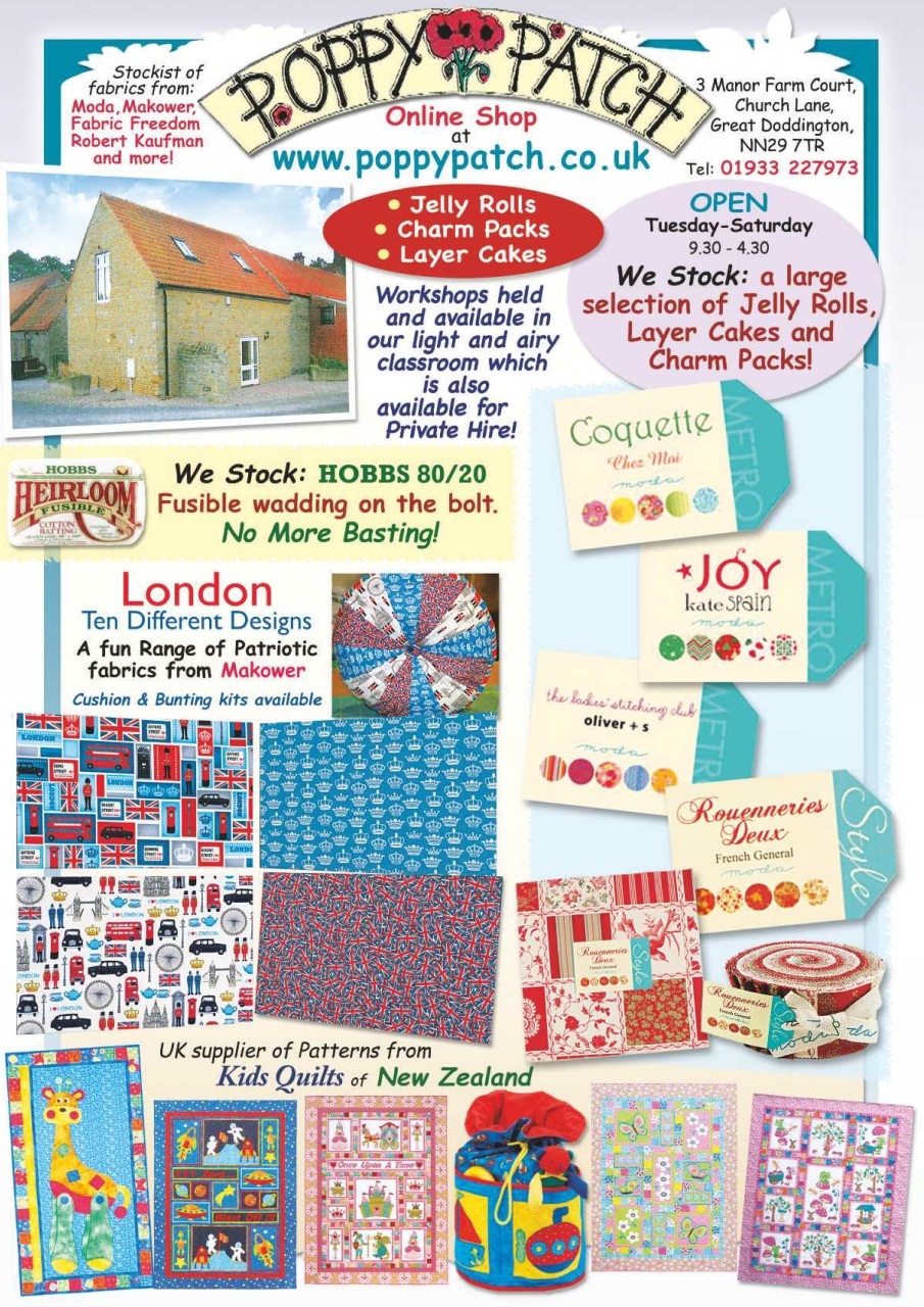 Popular Patchwork Magazine Preview Pages