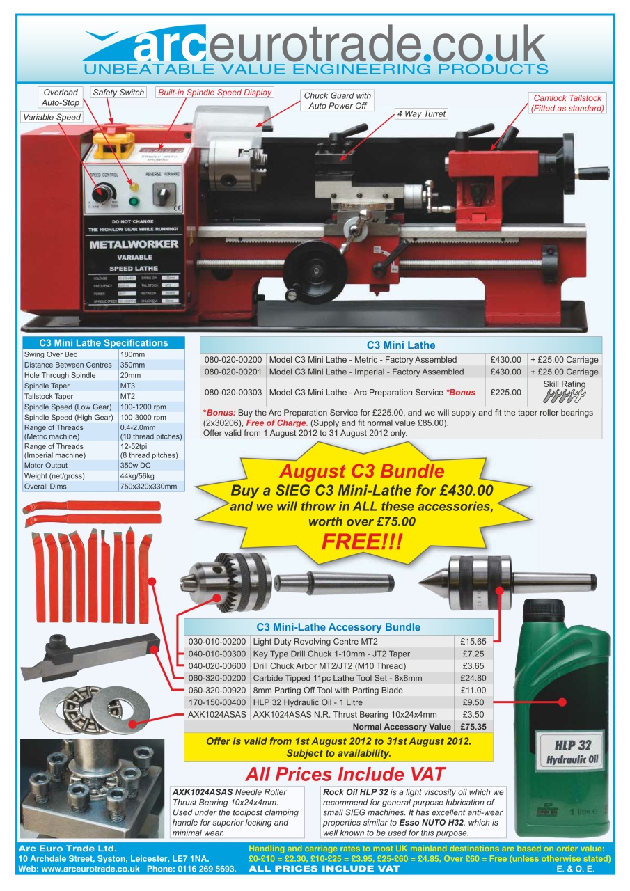 Model Engineer & Workshop Magazine Preview Pages