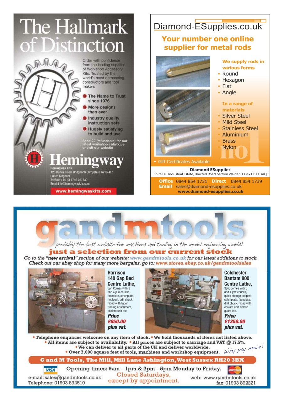 Model Engineer & Workshop Magazine Preview Pages