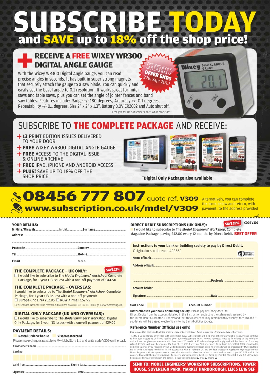 Model Engineer & Workshop Magazine Preview Pages