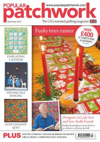 Popular Patchwork Magazine issue December 2012