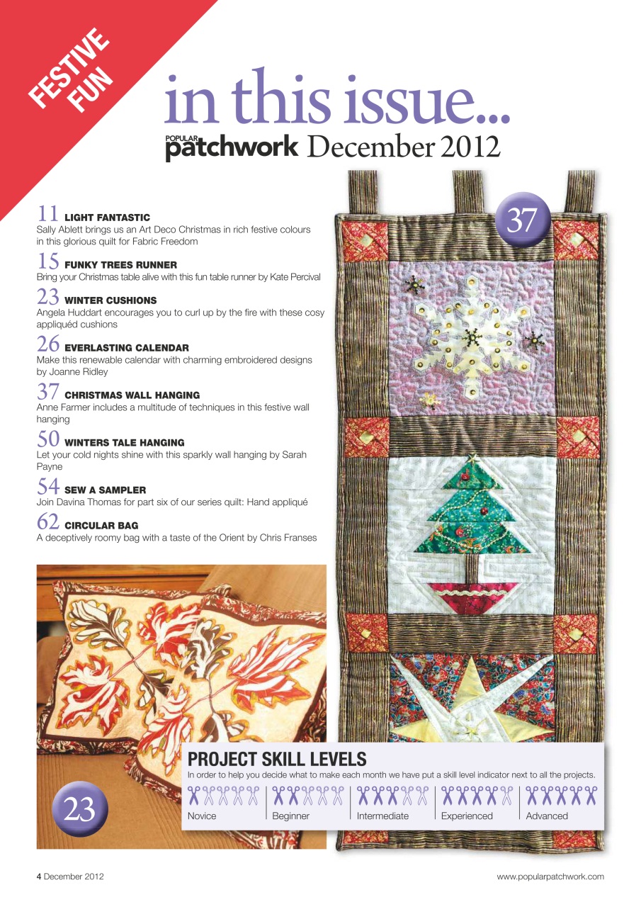 Popular Patchwork Magazine Preview Pages