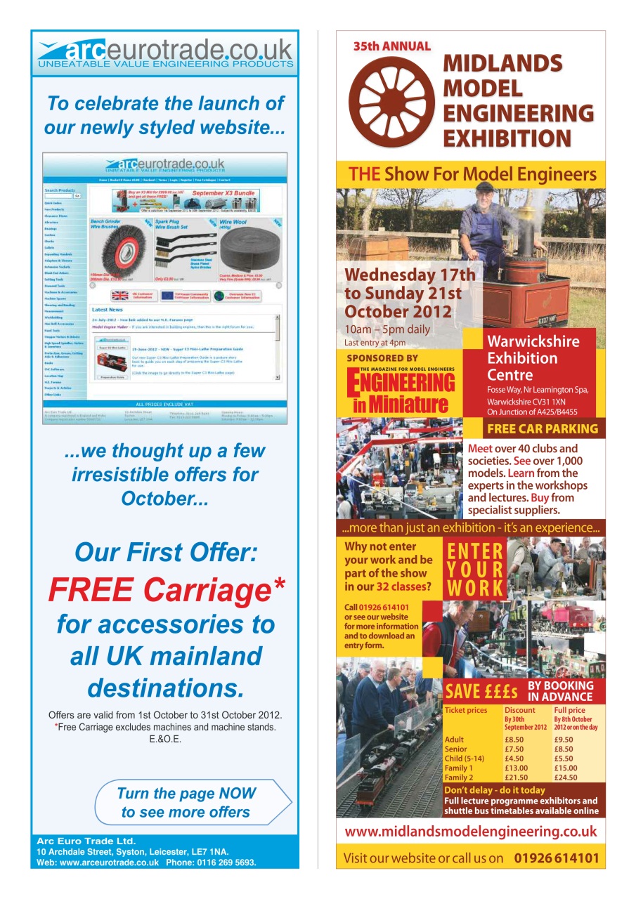 Model Engineer & Workshop Magazine Preview Pages