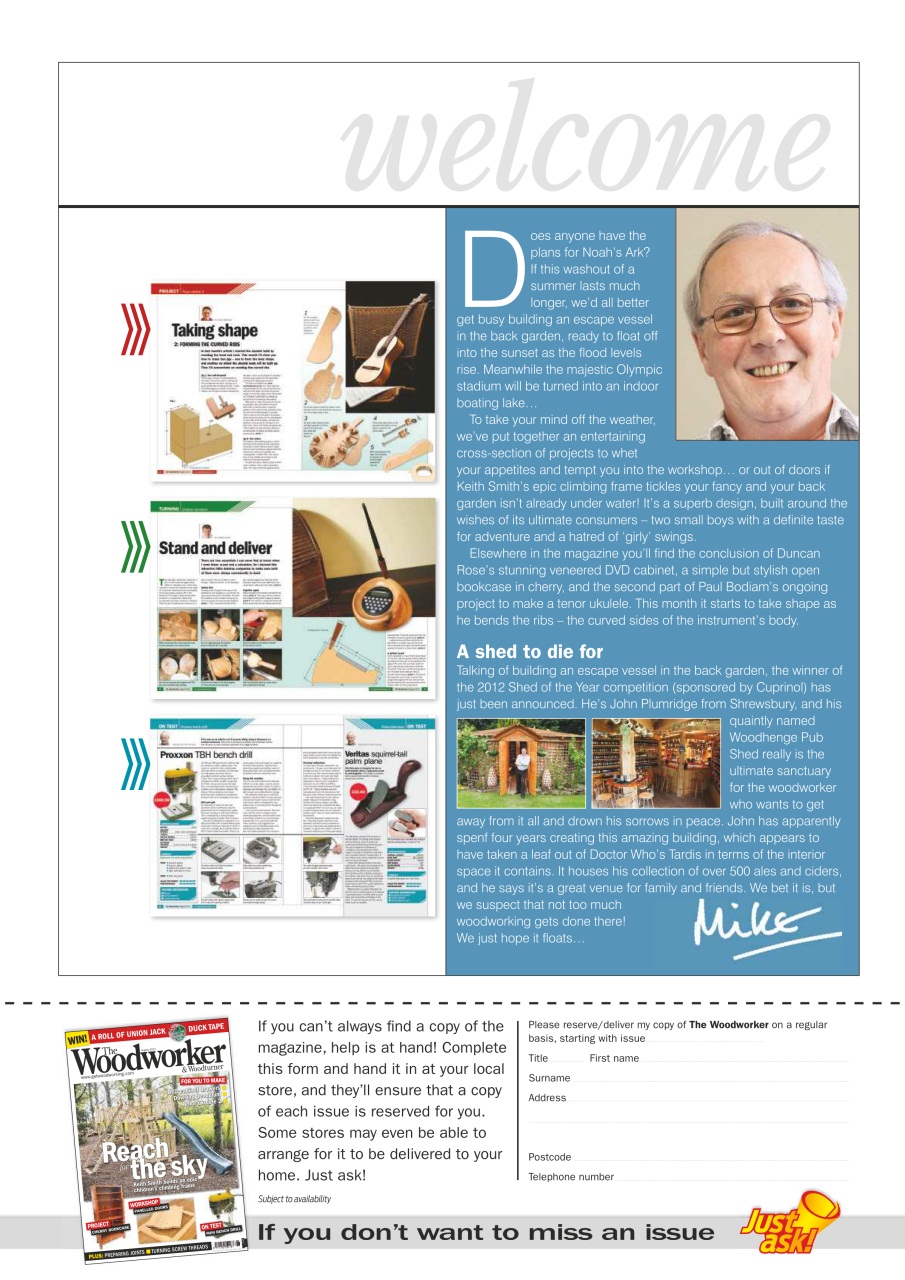 The Woodworker Magazine Preview Pages