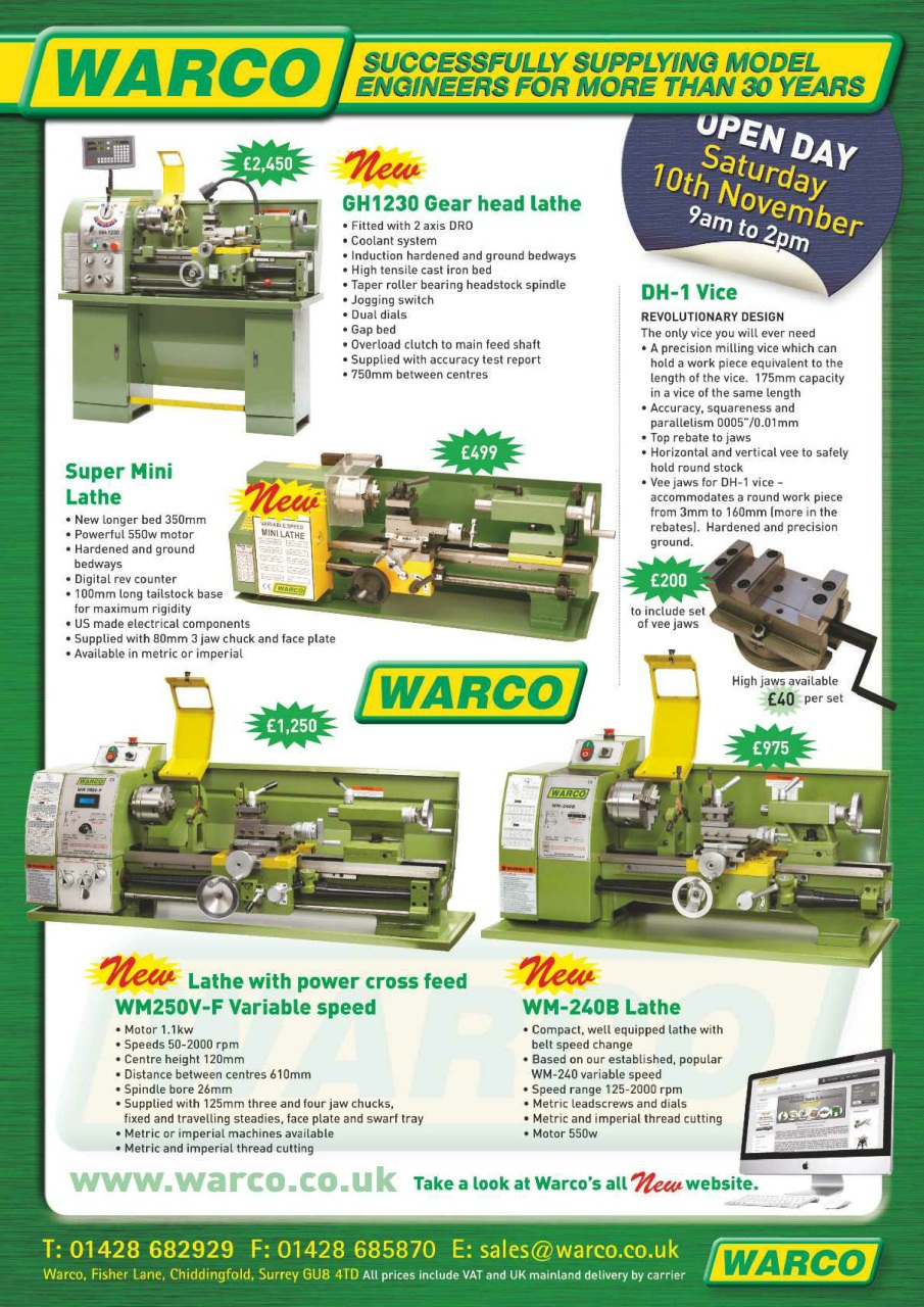 Model Engineer & Workshop Magazine Preview Pages