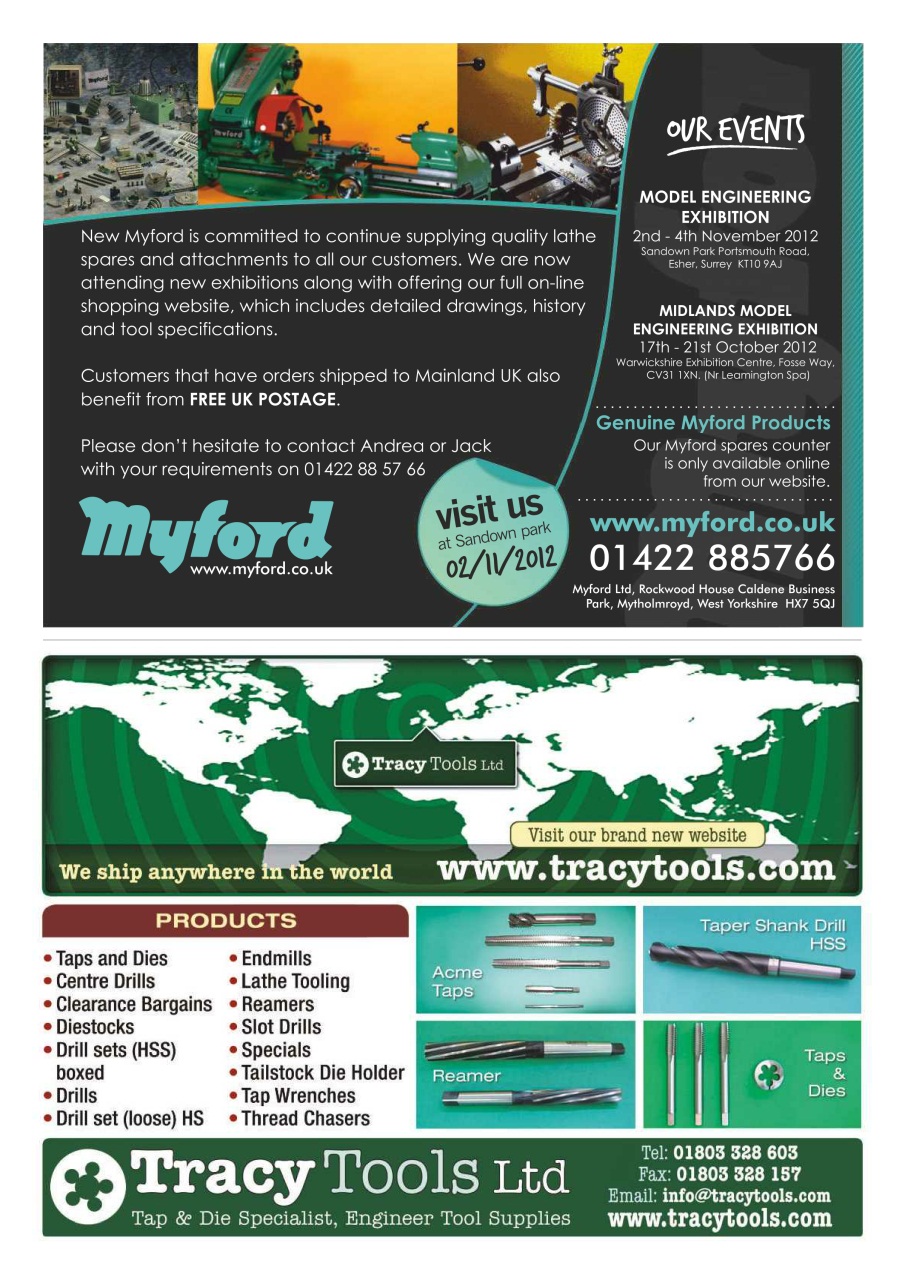 Model Engineer & Workshop Magazine Preview Pages