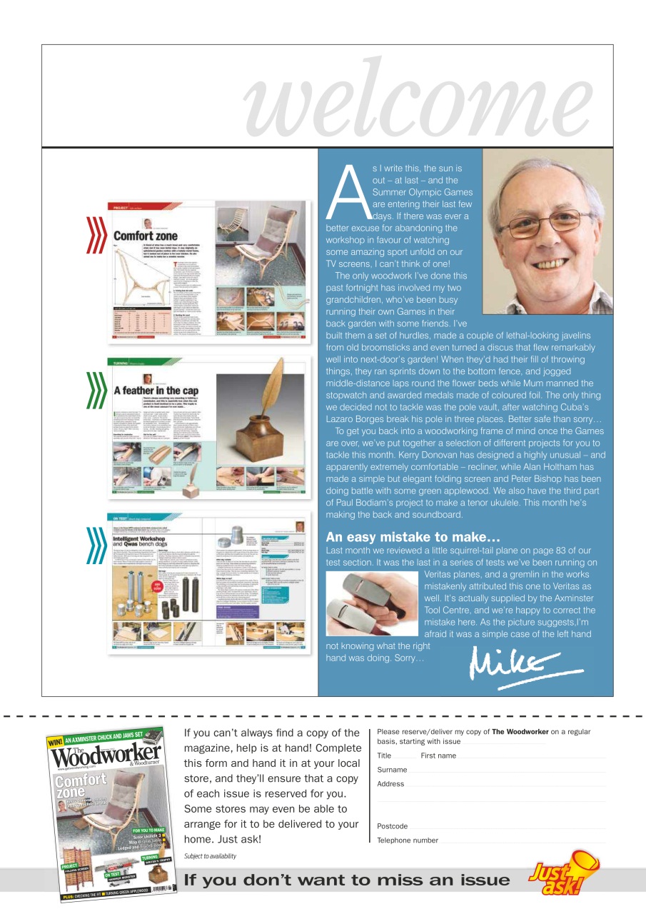 The Woodworker Magazine Preview Pages