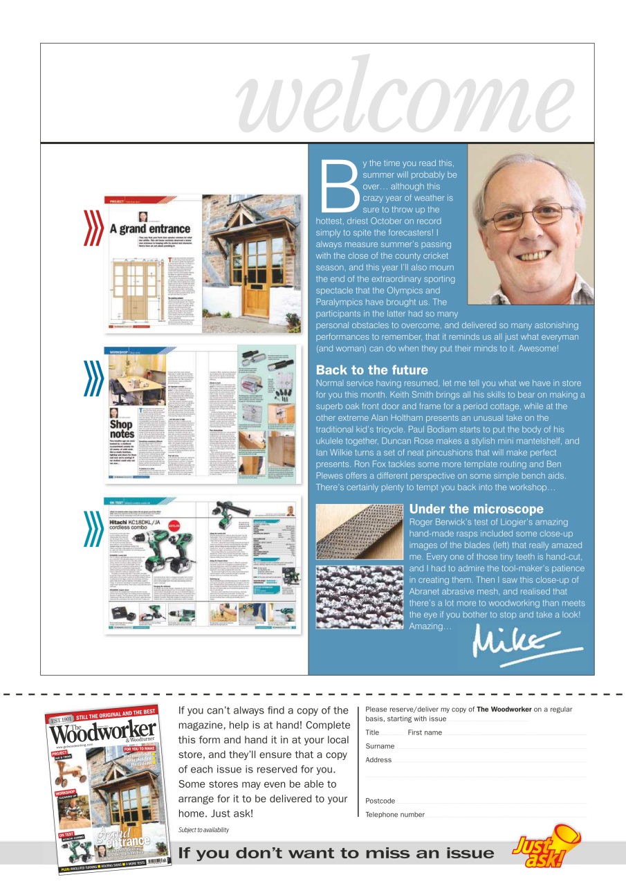 The Woodworker Magazine Preview Pages