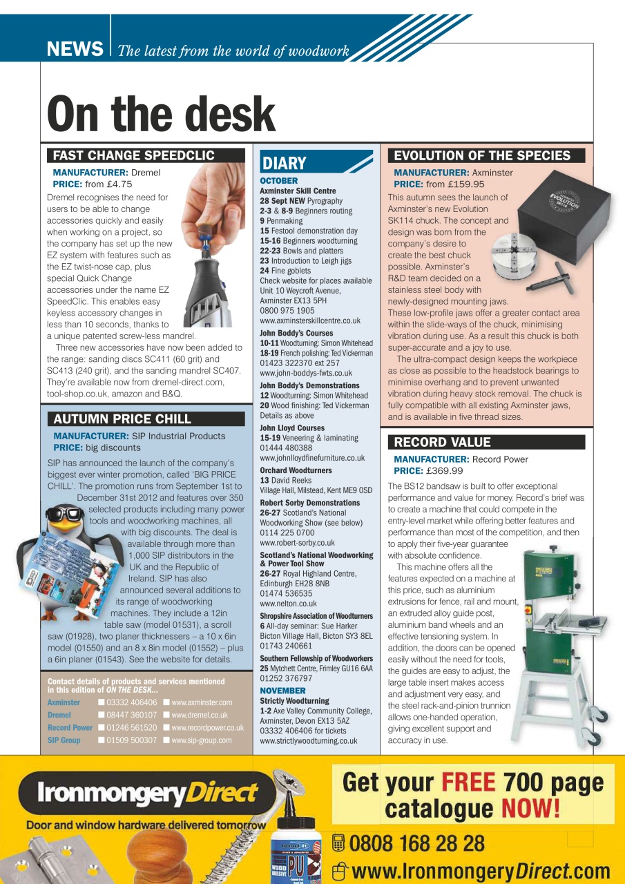 The Woodworker Magazine Preview Pages