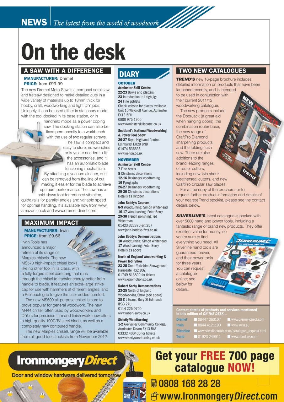 The Woodworker Magazine Preview Pages