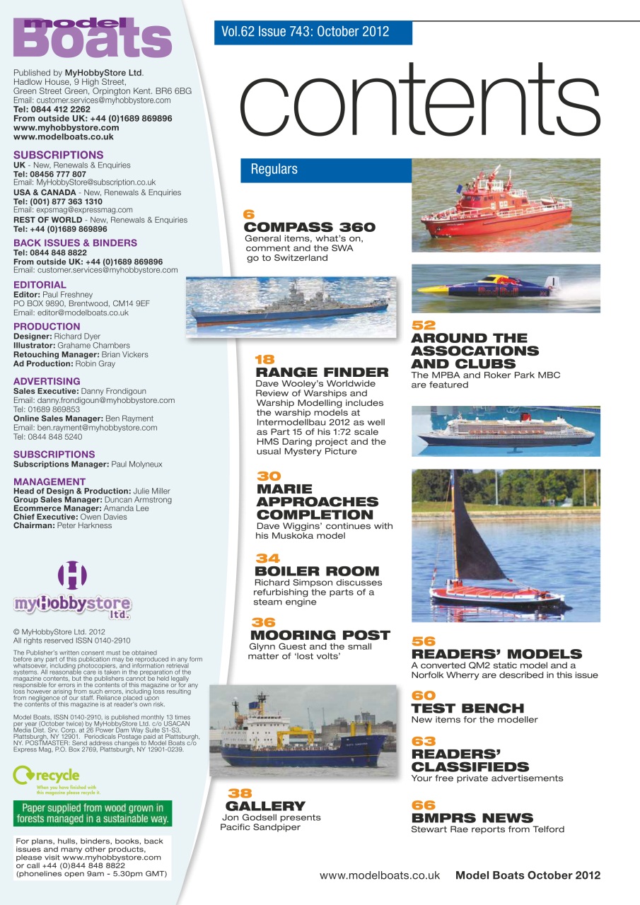 Model Boats Preview Pages