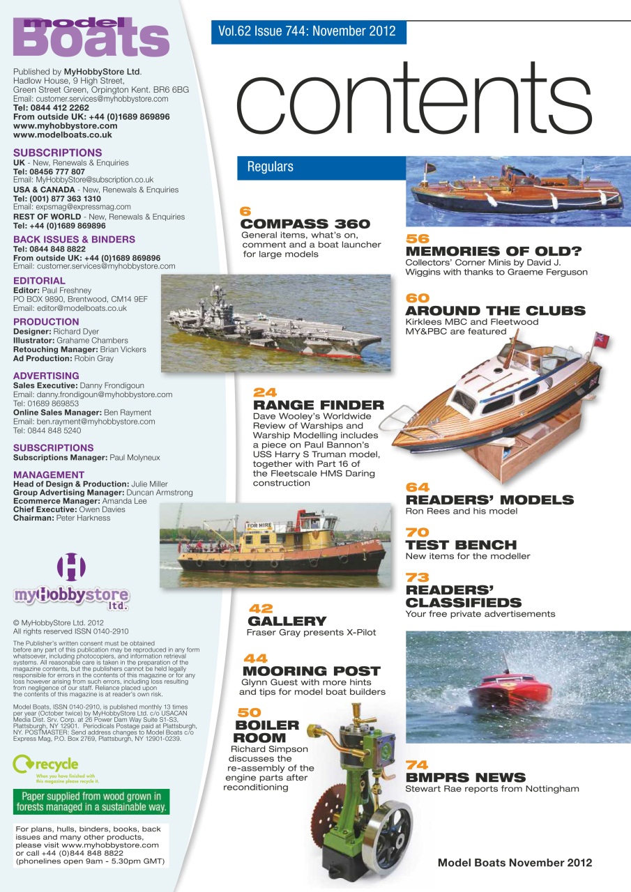 Model Boats Preview Pages