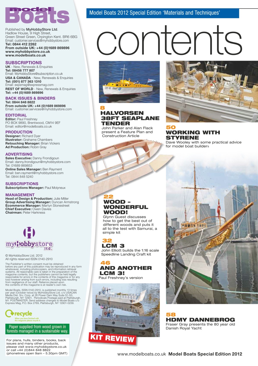 Model Boats Preview Pages