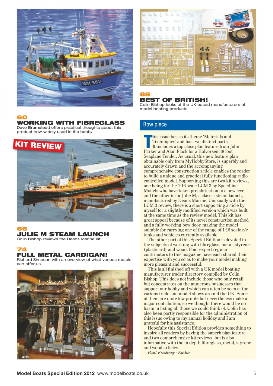 Model Boats Preview Pages