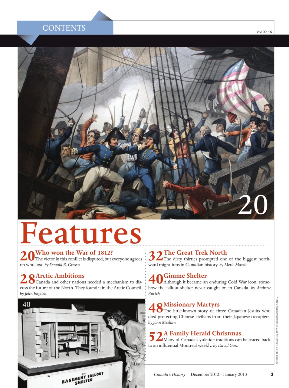 Canada's History Preview Pages