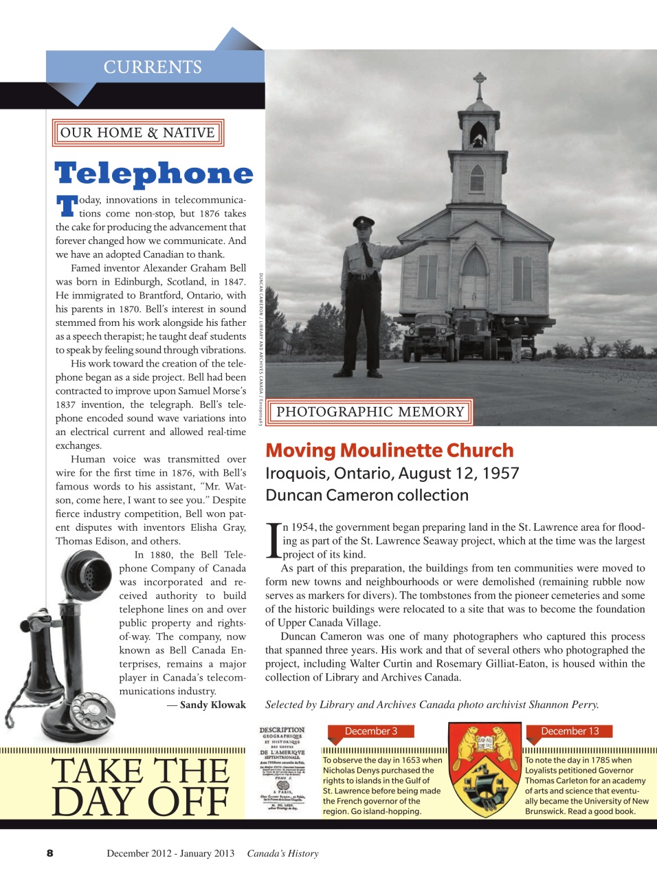 Canada's History Preview Pages