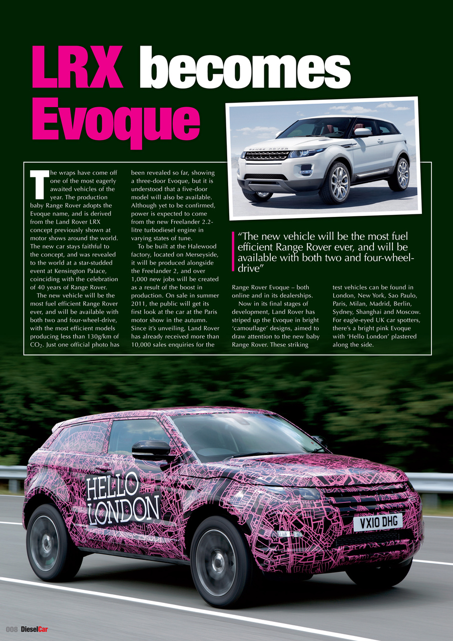 Diesel&EcoCar Magazine Preview Pages