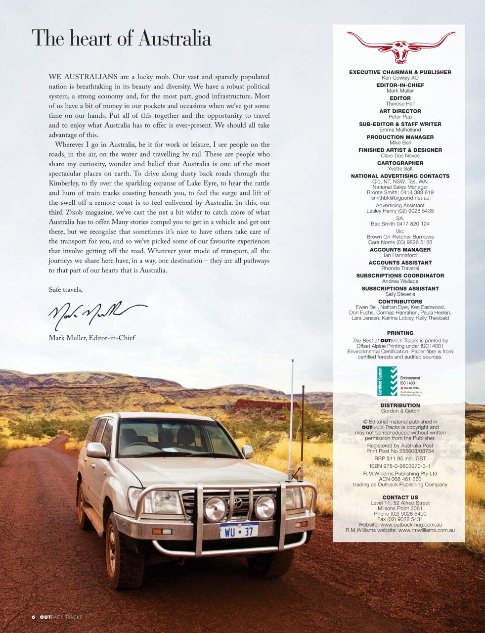 OUTBACK Magazine Preview Pages