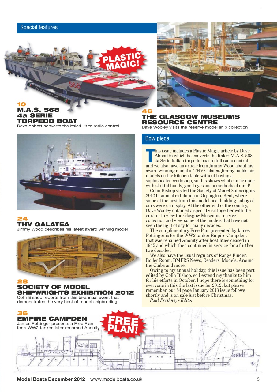Model Boats Preview Pages