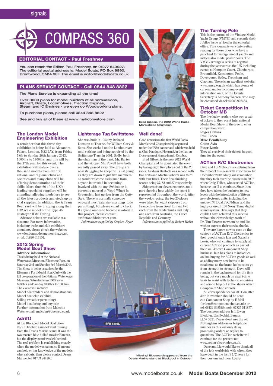 Model Boats Preview Pages