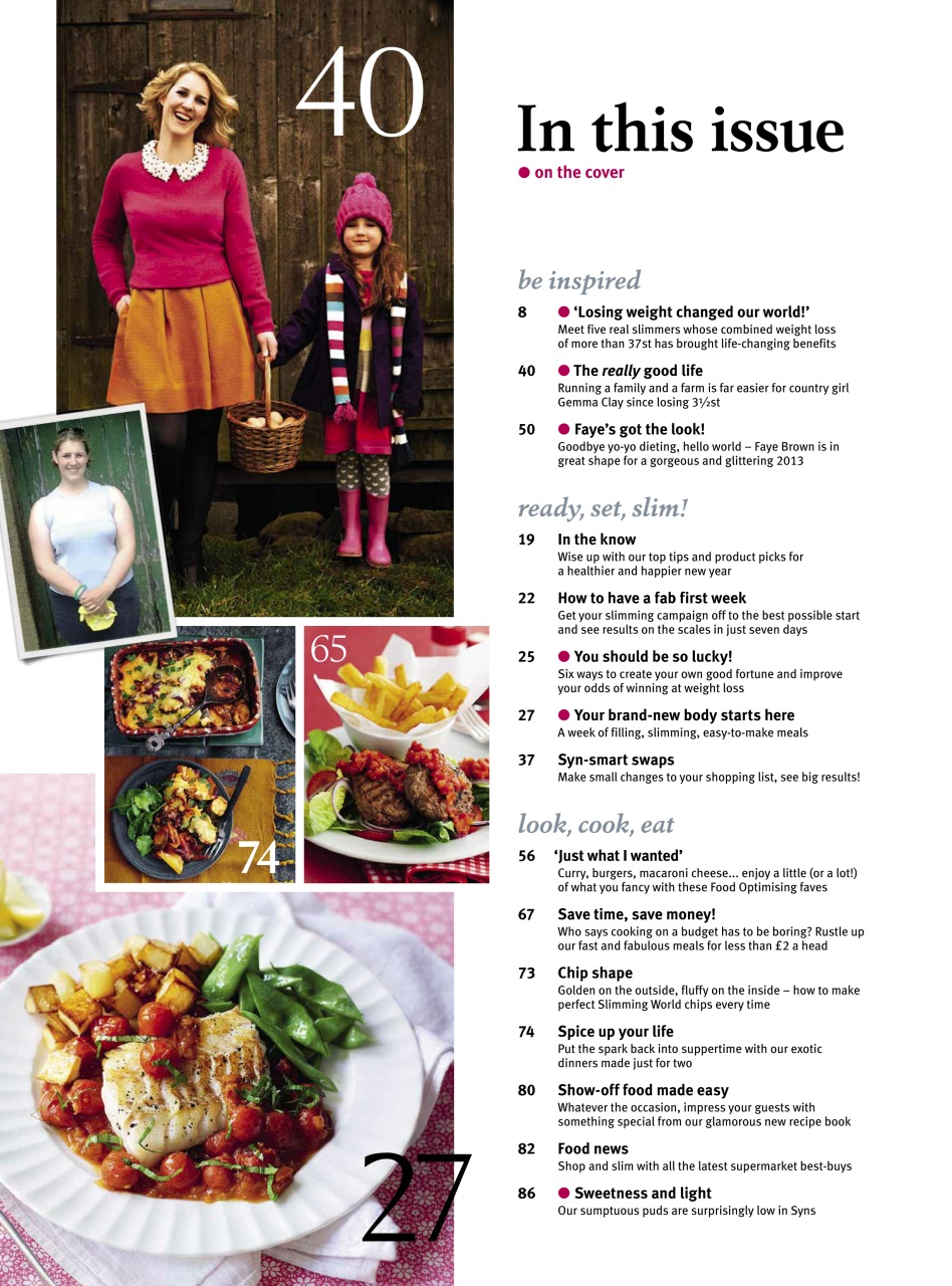 Slimming World Preview Pages
