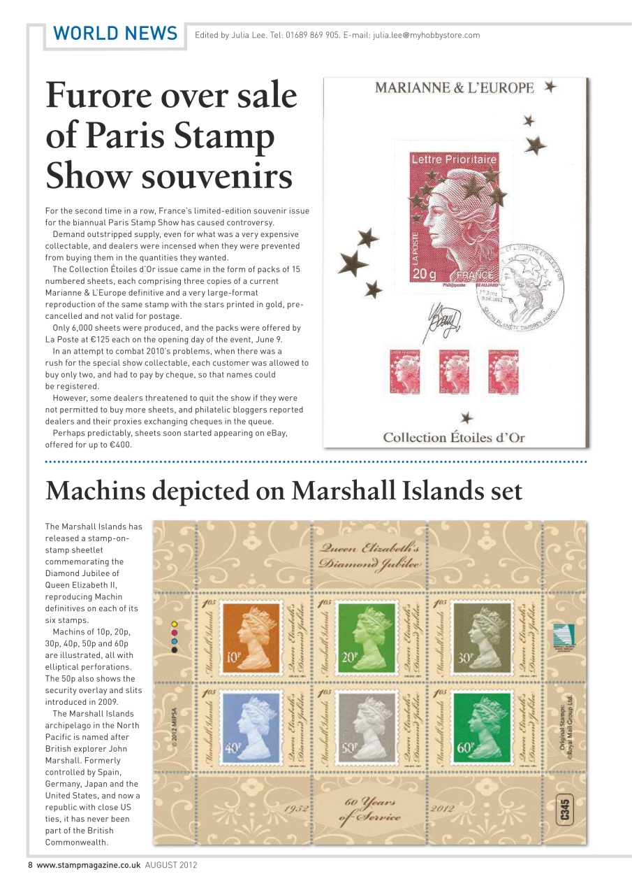 Stamp Magazine Preview Pages