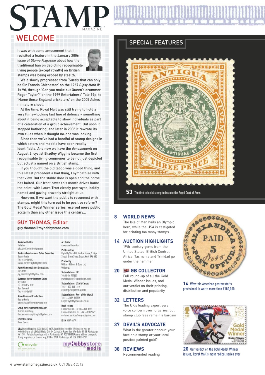Stamp Magazine Preview Pages