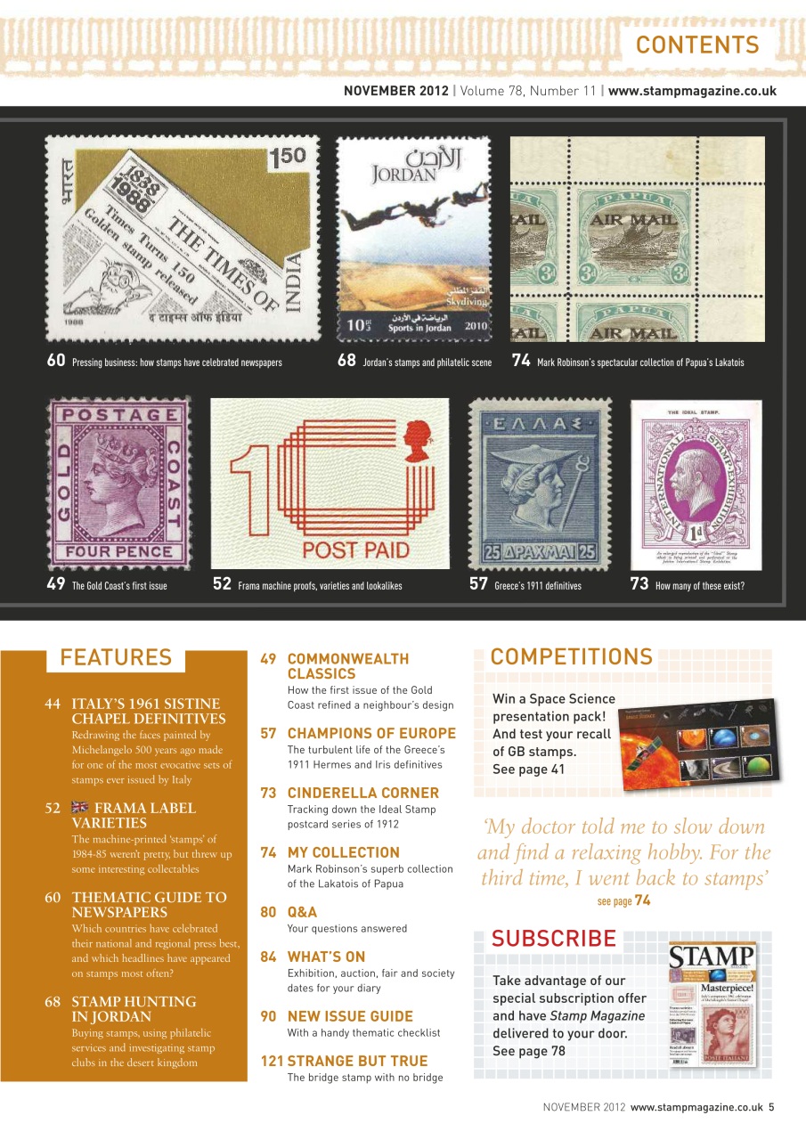 Stamp Magazine Preview Pages