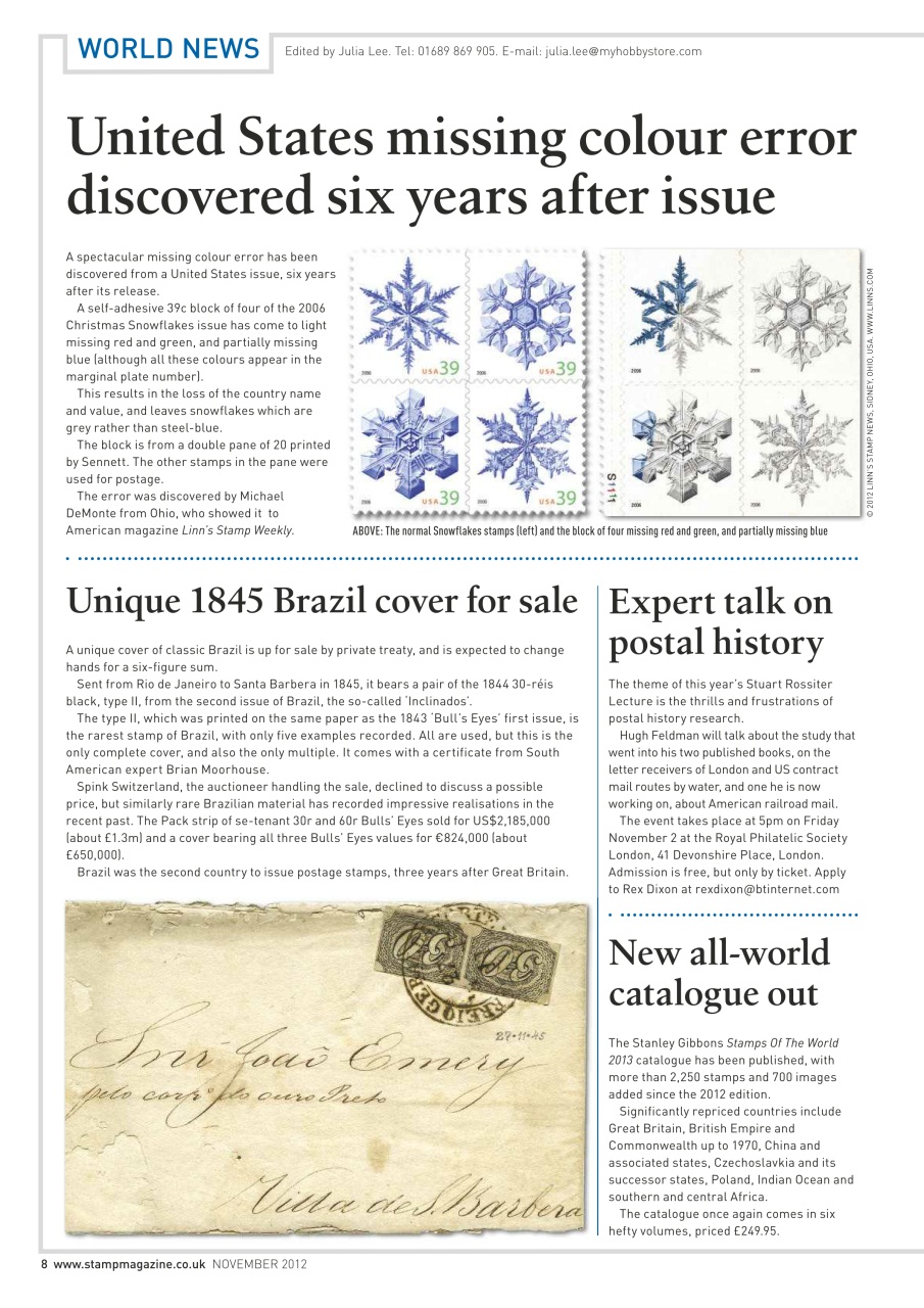 Stamp Magazine Preview Pages