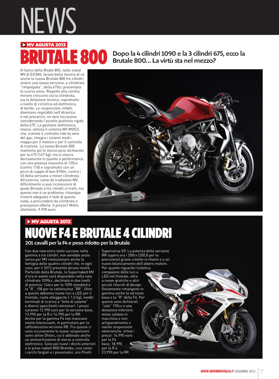 Superbike Italia Preview Pages
