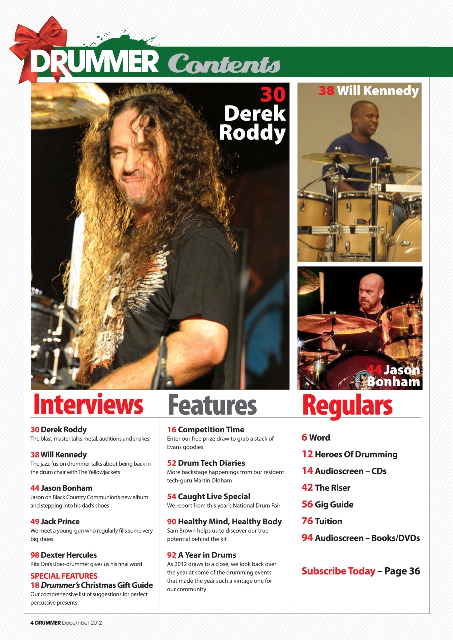 iDrum magazine: Never miss a beat Preview Pages