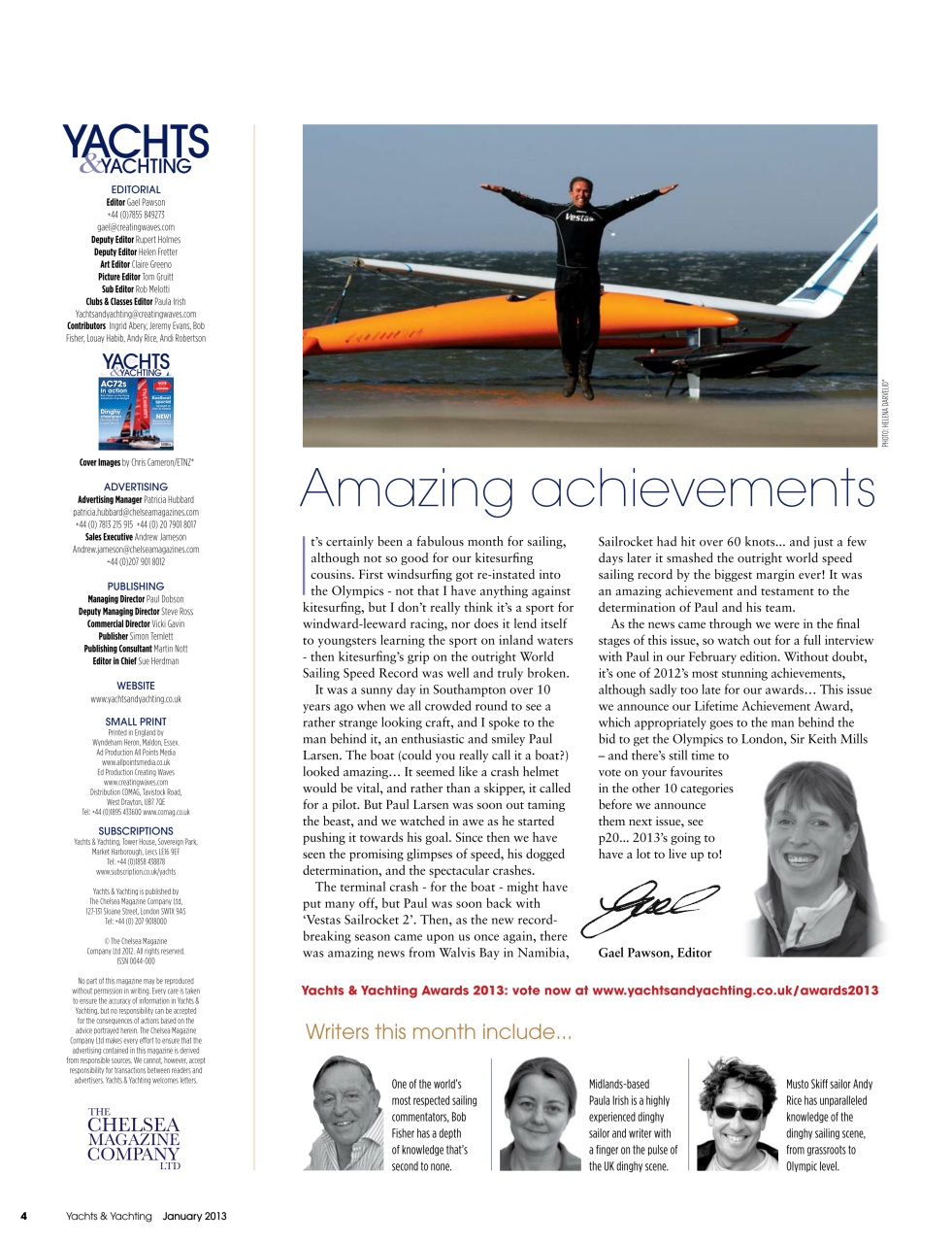 Yachts & Yachting Preview Pages