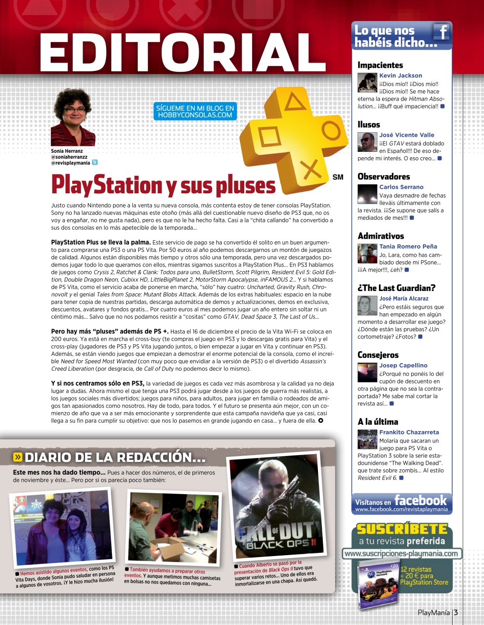 Playmania Preview Pages