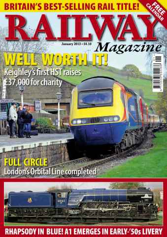 Railway Magazine issue January 2013