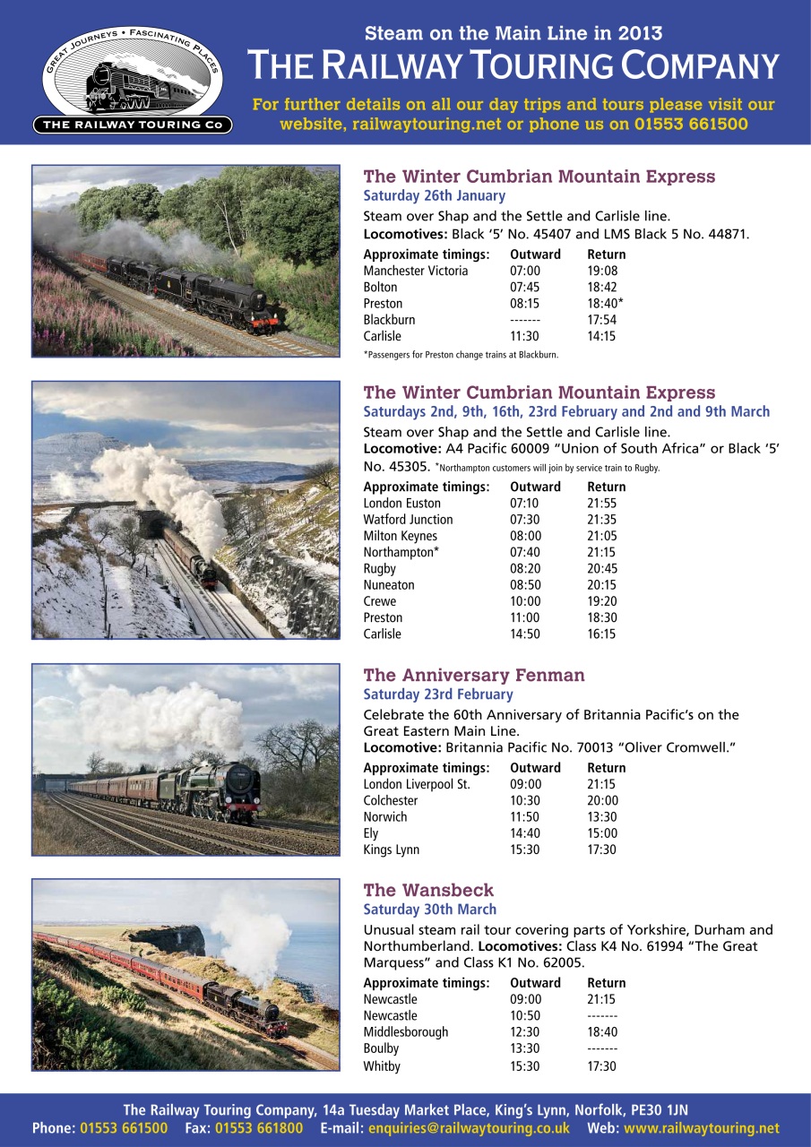 Railway Magazine Preview Pages
