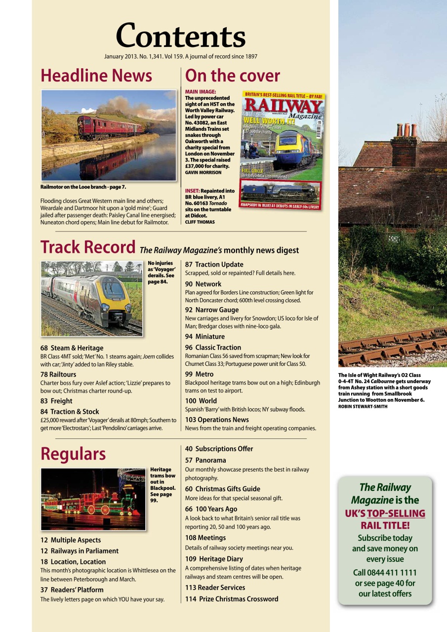Railway Magazine Preview Pages