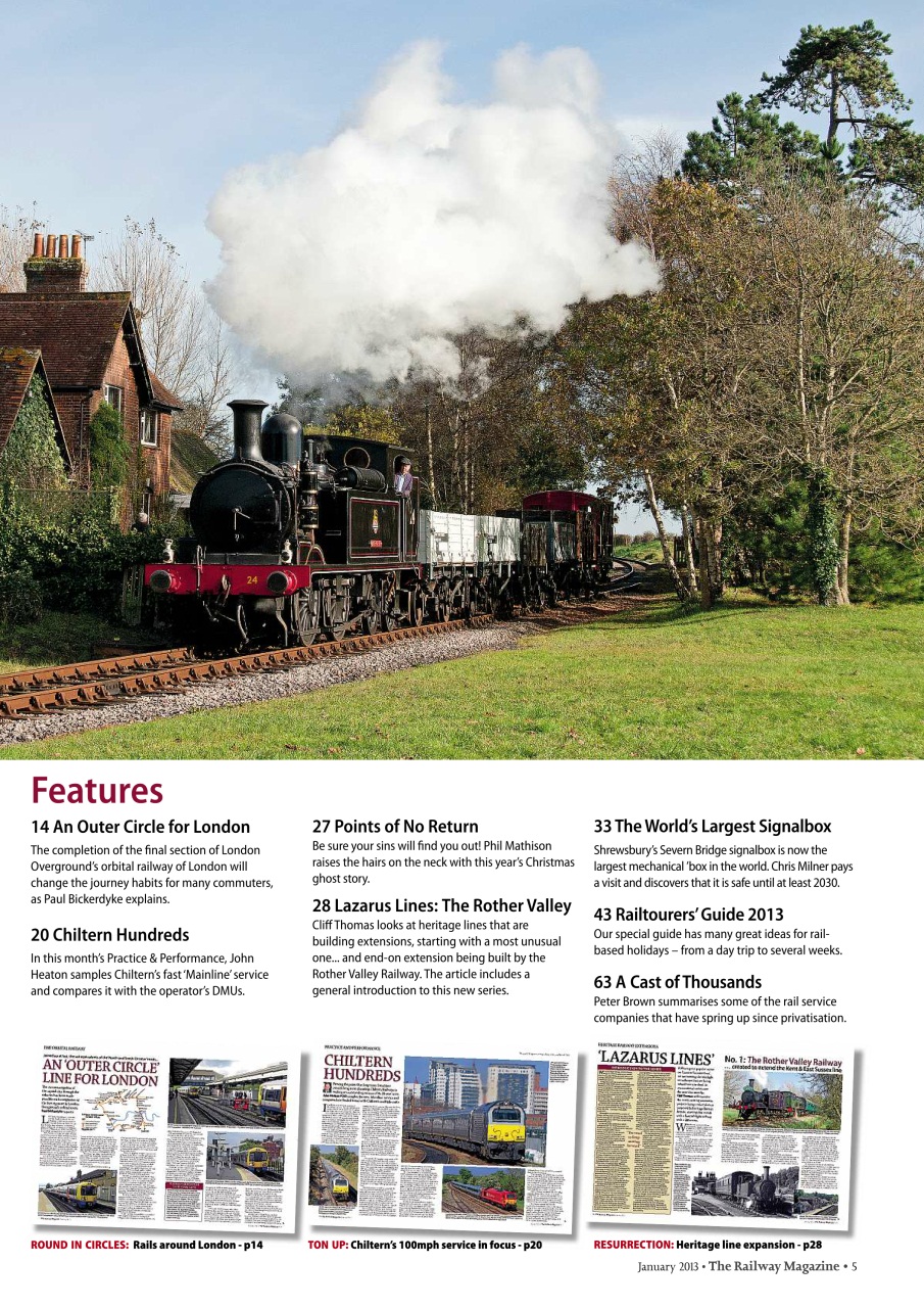 Railway Magazine Preview Pages