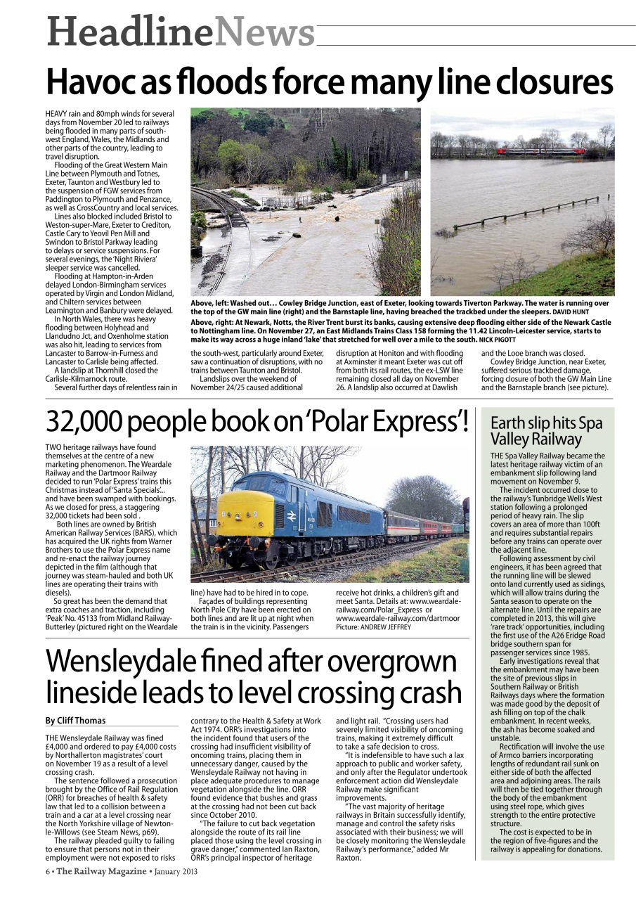 Railway Magazine Preview Pages