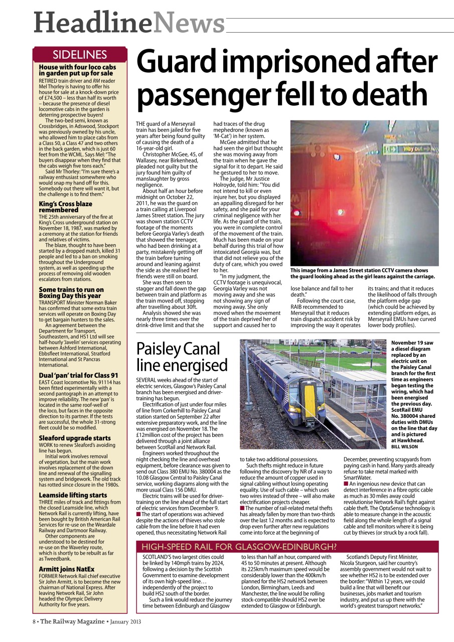 Railway Magazine Preview Pages