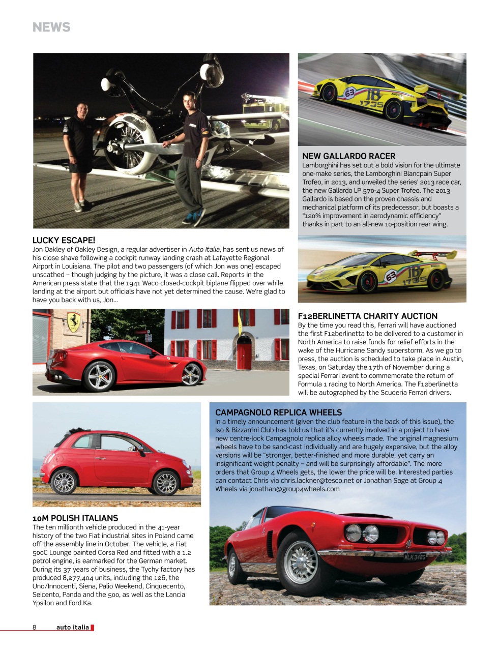AutoItalia Magazine Preview Pages