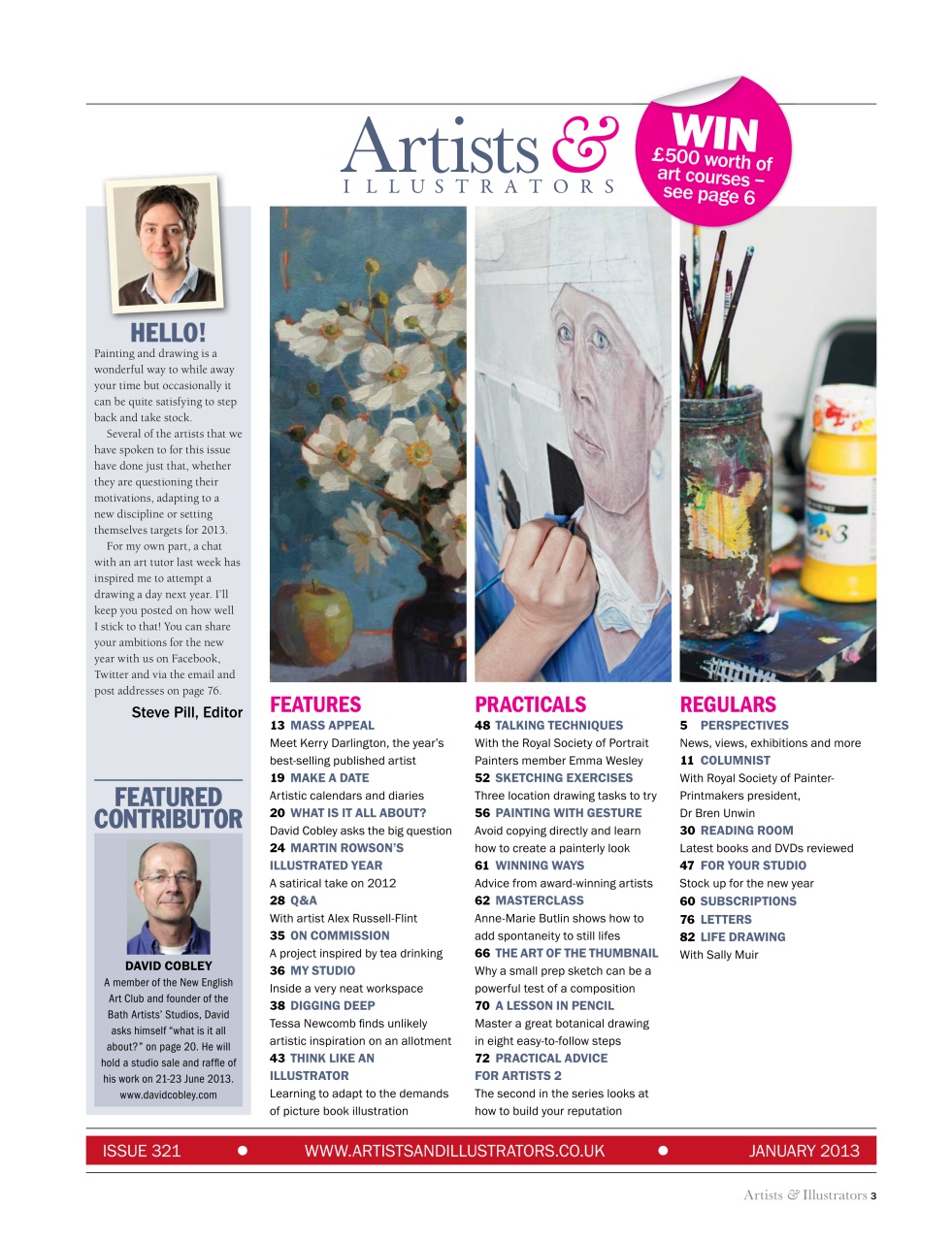 Artists & Illustrators Preview Pages