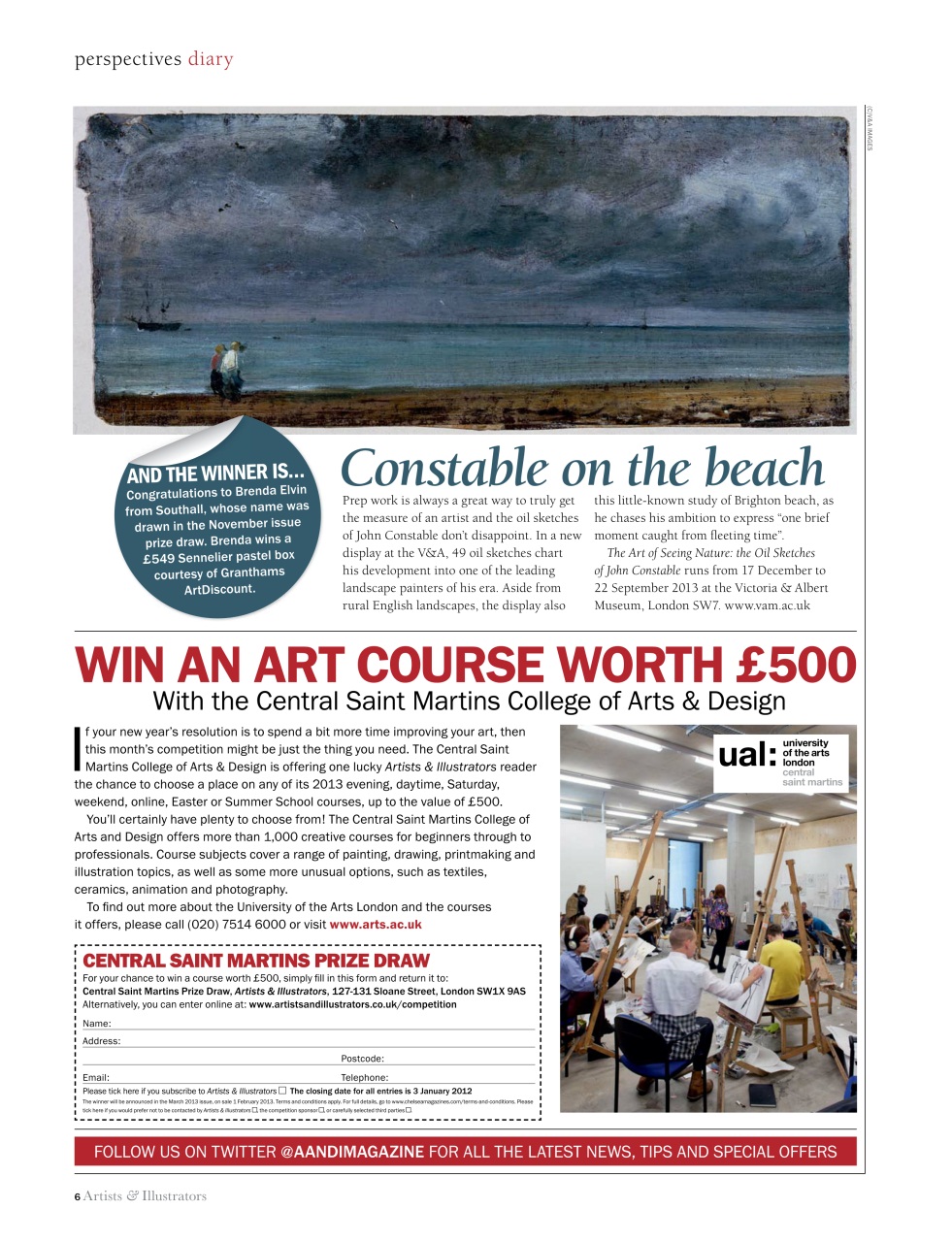 Artists & Illustrators Preview Pages