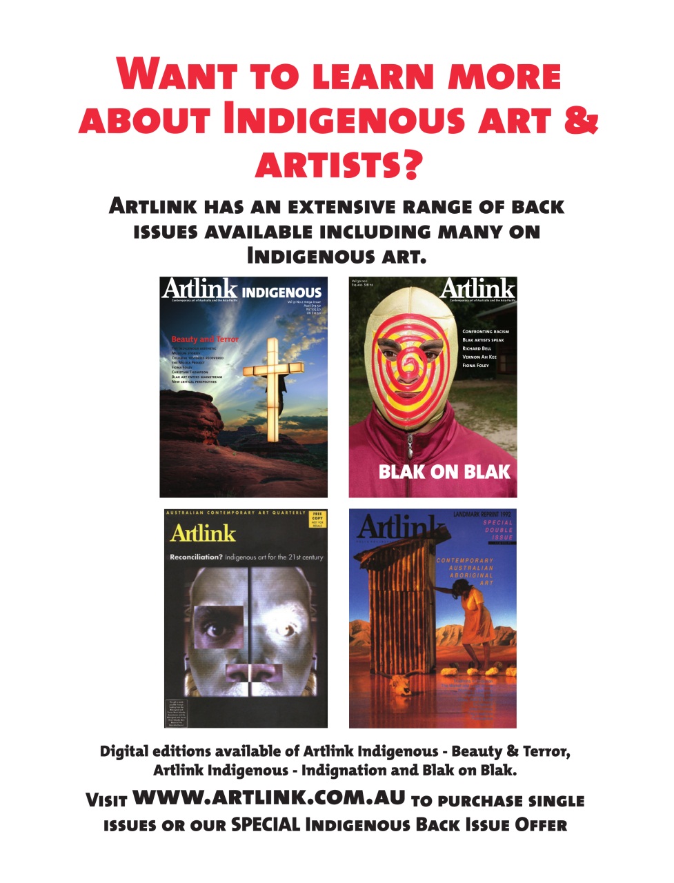 Artlink Magazine Preview Pages