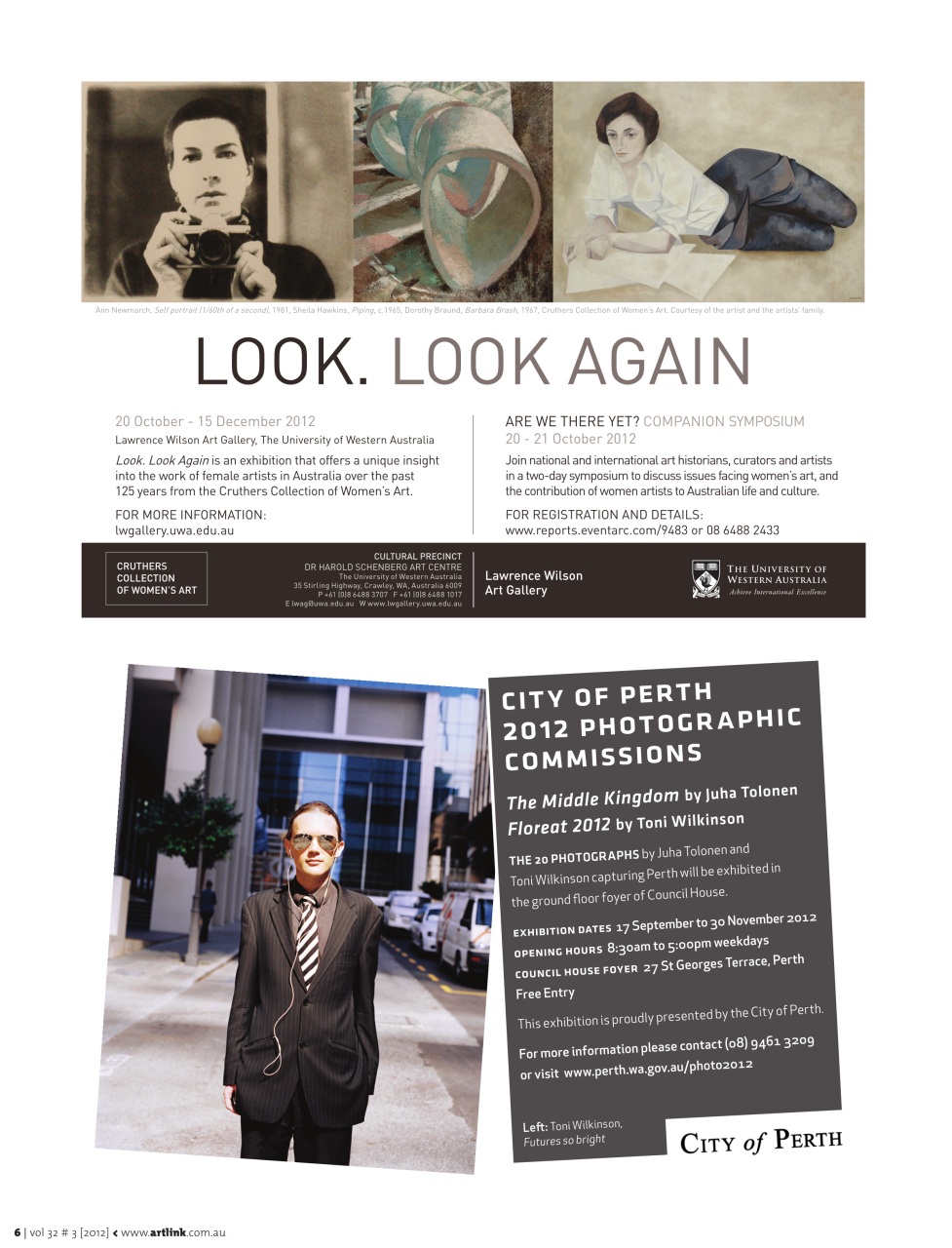 Artlink Magazine Preview Pages