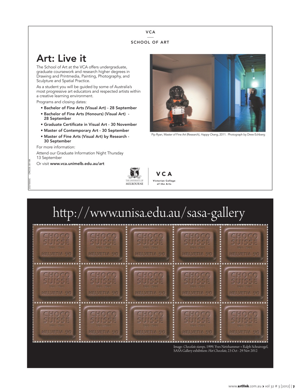 Artlink Magazine Preview Pages