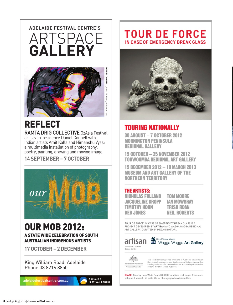 Artlink Magazine Preview Pages